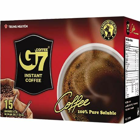 Trung Nguyen G7 Instant Coffee Pure Black/ Pikakahvi 30g - Kahvit - 18051 - 1