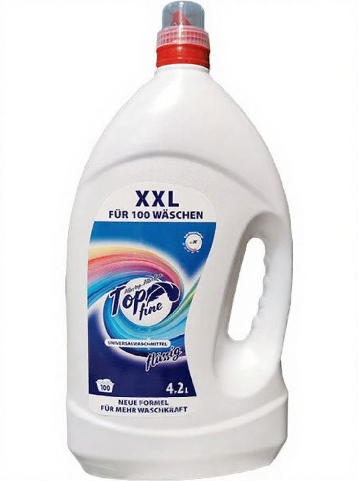 Top Fine XXL Detergent/ Nestemäinen pesuaine 4,2L - Pyykinpesuaineet ja -tarvikkeet - 18991 - 1