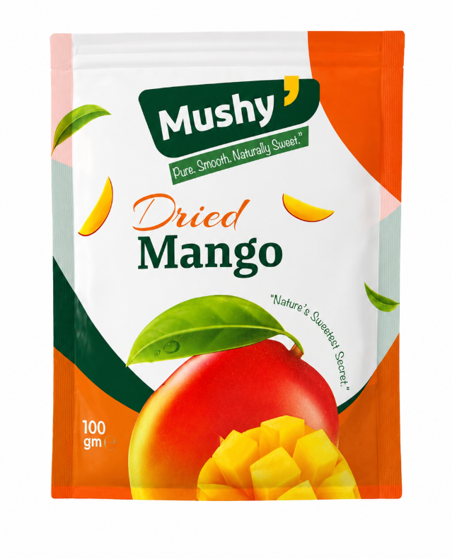 Mushy Dired Mango/ Kuivattu Mango 100g - Kuivatut hedelmät - 20381 - 1