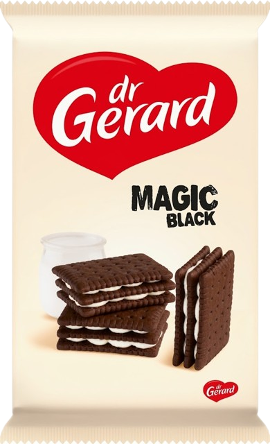 Dr Gerard Magic Black Cookies 330g - Täytekeksit ja vohvelit - 21411 - 1