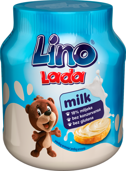 Lino Linolada Gold Milk/ Maito levite 350g - Makeat levitteet ja pähkinälevitteet - 21451 - 1