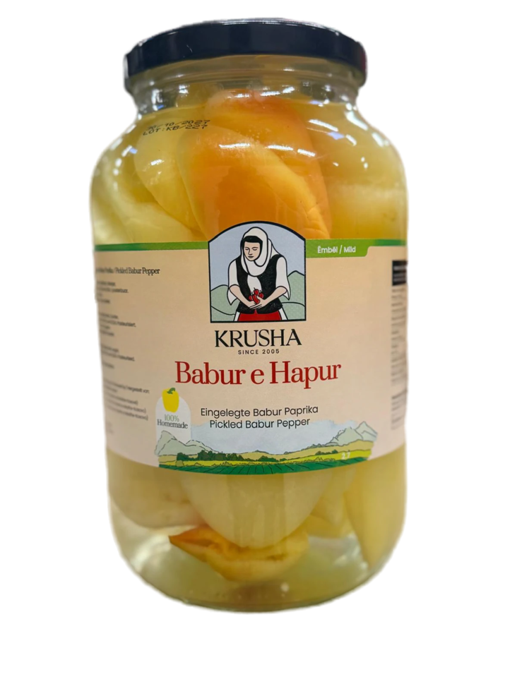 Krusha Babur e Hapur / Babur paprikasäilyke 2,7kg CAM - Vihannessäilykkeet - 9511 - 1