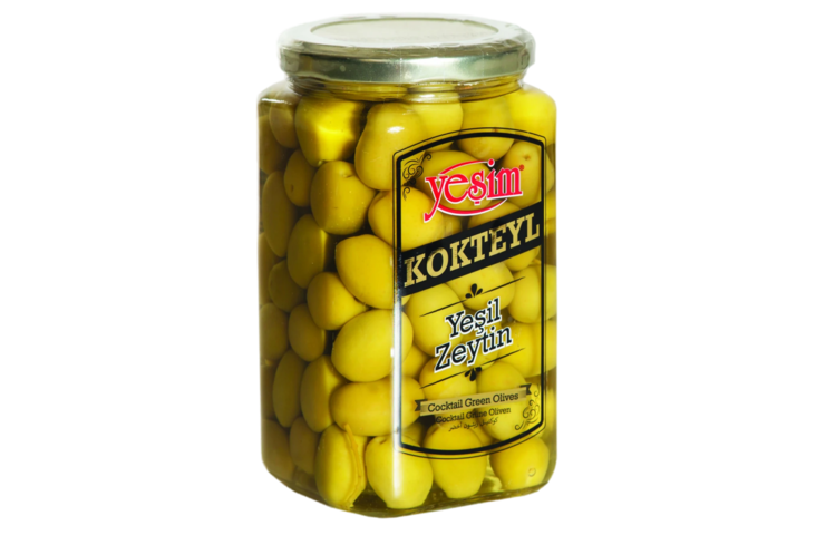 Yesim Kokteyl Yesil Zeytin/ Vihreä oliivi 900g CAM - Oliivisäilykkeet - 9761 - 1