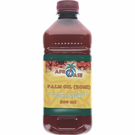Afroase Palm Oil Zomi/ Palmuöljy 500ml - Erikoisöljyt - 18891 - 1