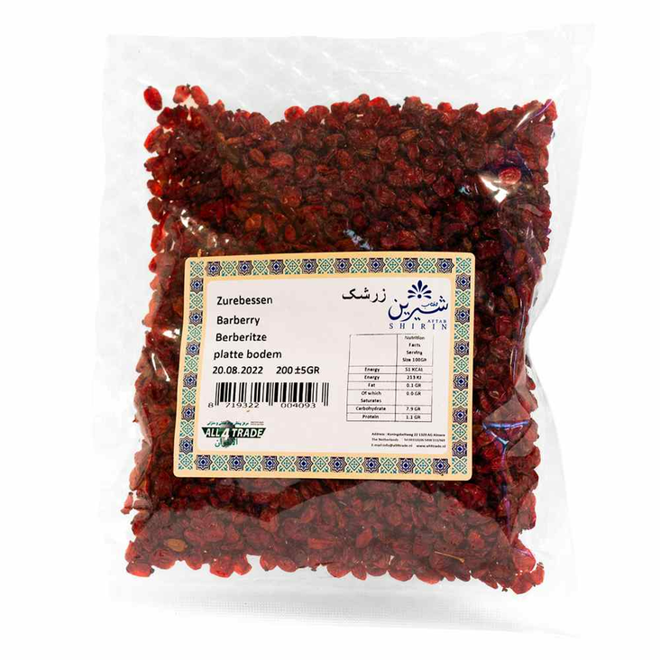 Aftab Shirin Kuivatut Happomarjat 200g - Kuivatut hedelmät - 15041 - 1