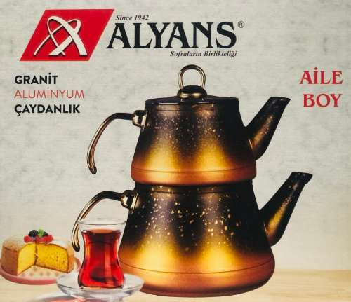 Alyans Non-stick Tea Pot/ Teekannu - Kattilat ja pannut - 16001 - 1
