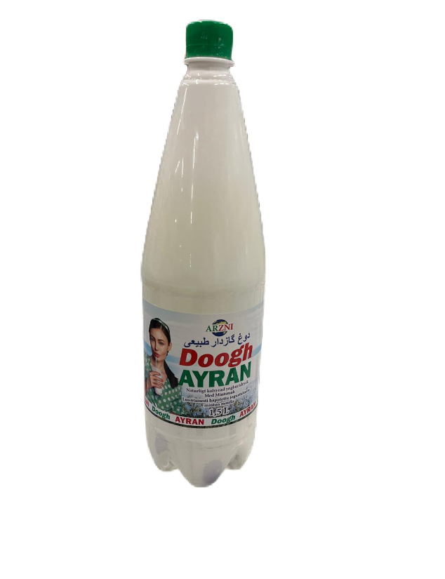 Arzni Doogh Ayran / Luontaisesti hapotettu jogurttijuoma Minttu 1,5L - Ayranit - 16451 - 1