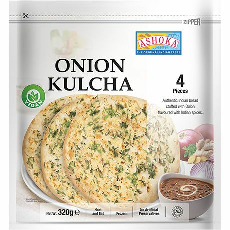 Ashoka Kulcha Onion (4pcs) 320g - Suolaiset leivonnaiset - 18591 - 1