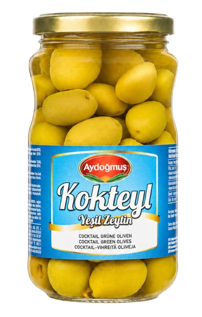 Aydogmus Kokteyl Yesil Zeytin / Cocktail- Vihreät oliivit 350g CAM - Oliivisäilykkeet - 21581 - 1