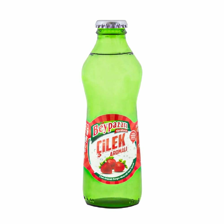 Beypazari Mineral Water Cilek / Kivennäisvesi mansikka 200ml CAM - Kivennäis- ja lähdevedet - 7051 - 1