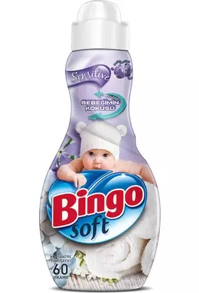 Bingo soft konsan sensitive / Huuhteluaine 1440ml - Pyykinpesuaineet ja -tarvikkeet - 5611 - 1