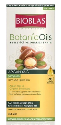 Bioblas Shampoo Argan Multi 360ml - Shampoot - 18401 - 1