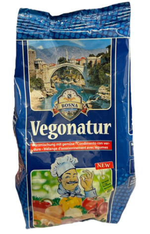 Bosna Vego Natur Gewurze-Zacin / Kasvisliemi Mauste 250g - Yleismausteet - 16381 - 1