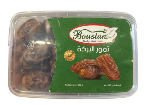 Boustan AlBaraka Datteln Taateli 350g - Kuivatut hedelmät - 18361 - 1