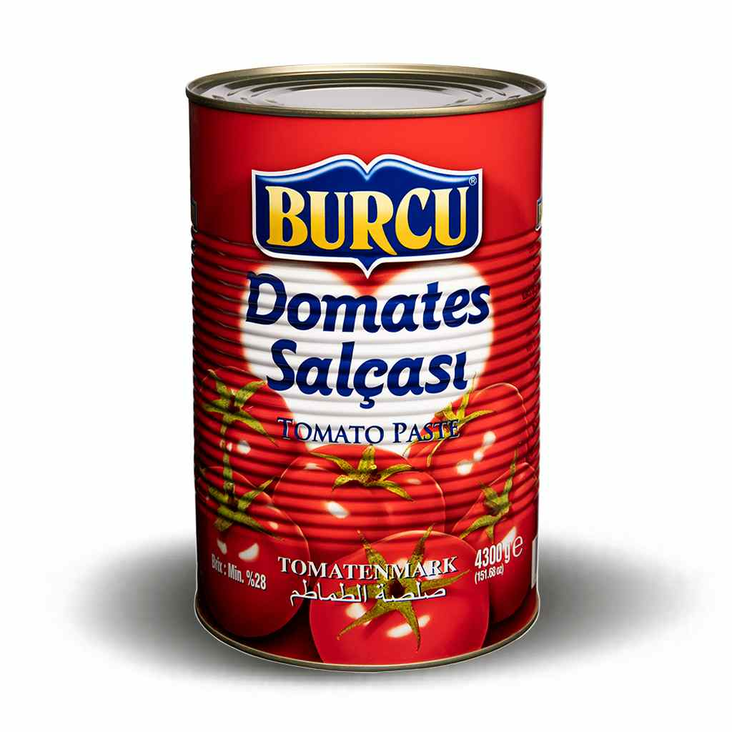 Burcu Domates Salcasi / Tomaattipyree 4300g TNK - Tomaatti- ja paprikasäilykkeet - 11371 - 1