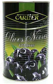 Cartier Musta Oliivi Kivetön 4250ml TNK - Oliivisäilykkeet - 16671 - 1