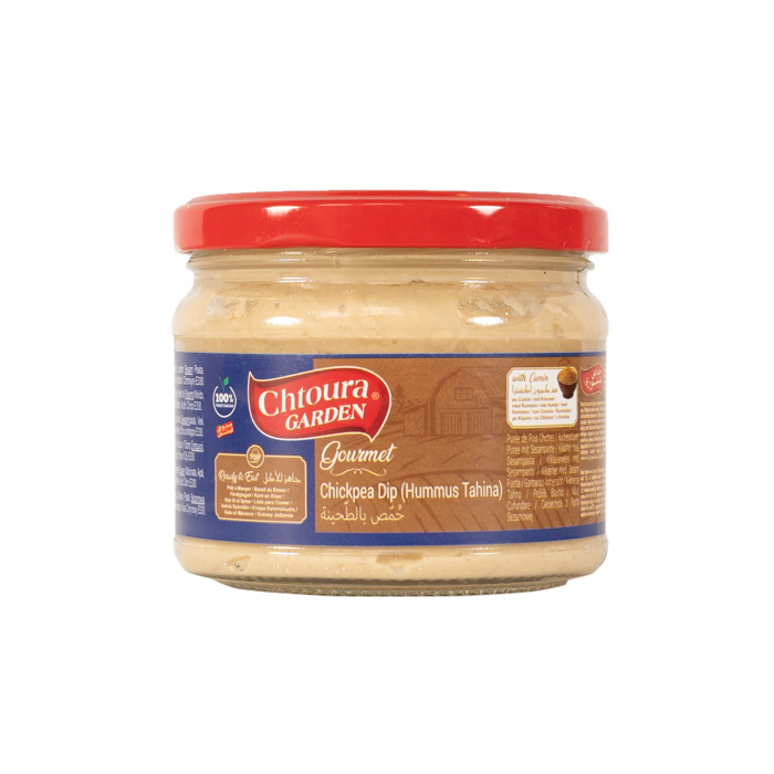 Chtoura Garden Chickpea Dip Cumin/ Kikhernelevite (hummus tahina) 310g - Papu- ja linssisäilykkeet - 13781 - 1