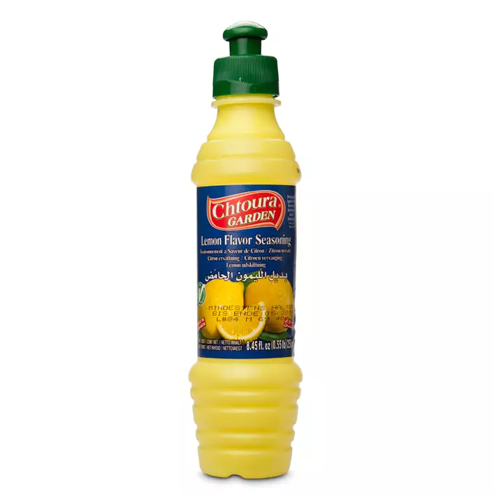 Chtoura Garden Lemon Flavor Seasoning / Sitruunamehu 250ml PET - Salaattikastikkeet - 13011 - 1