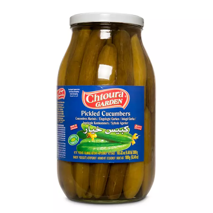 Chtoura Garden Pickled Cucumbers / Suolakurkku 3kg CAM - Kurkkusäilykkeet - 11481 - 1