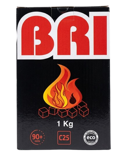 CocoBrico Charcoal/ Hiili 1Kg - Hiilet - 21241 - 1