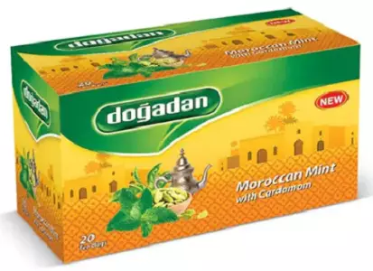 Dogadan Green Tea Moroccan Mint Cardamom Tee 32g - Kaneli ja kardemumma tee - 13181 - 1