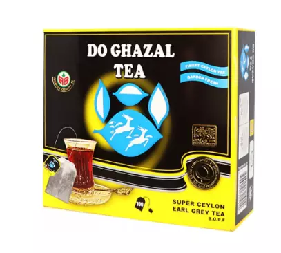 Do Ghazal Earl Grey Musta Teepussi 100kpl 200g - Early Grey tee - 2031 - 1