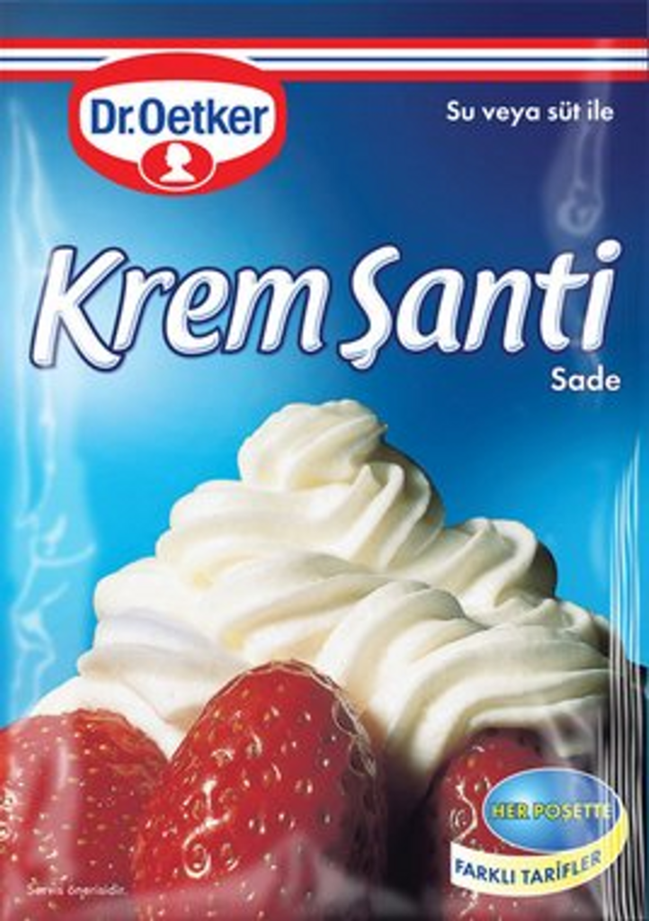 Dr. Oetker Krem Santi Sade / Kermavaahtojauhe 72g - Vanukkaat ja jälkiruoka-ainekset - 2111 - 1