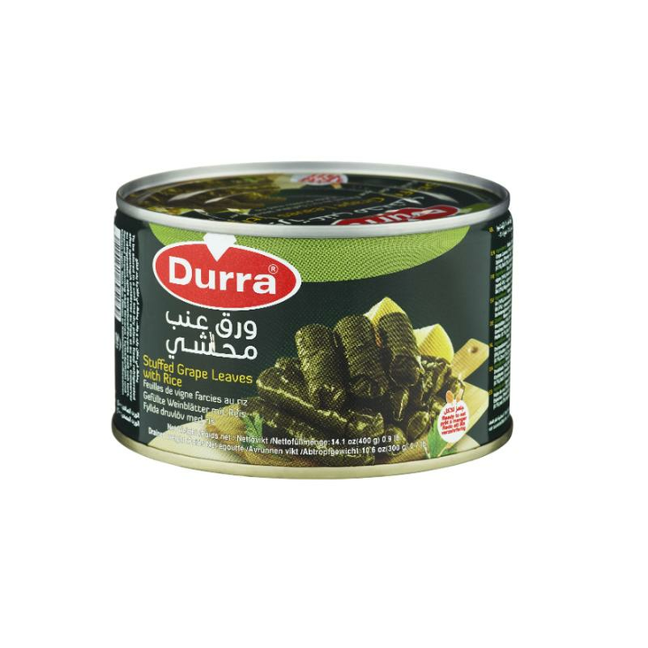 Durra Stuffed Grape Leaves (Yaprak sarma) / Viininlehtikääryle 400g CAM - Vihannessäilykkeet - 12621 - 1