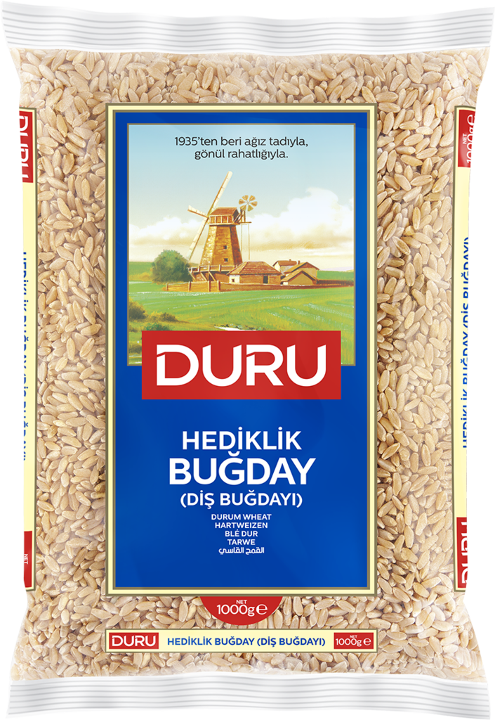 Duru Hediklik Bugday (Dis Bugdayi)/ Durum Vehnä 1KG (420) - Vehnät - 9651 - 1