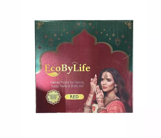 ECOBYLIFE Henna Paste for Hands RED 35g - Kosmetiikka - 14451 - 1