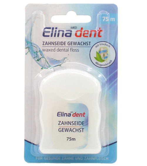Elina Dental Floss/ Hammaslankain 75m - Hygieniatarvikkeet - 17951 - 1