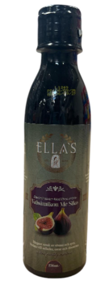 Ellas Balsamicokräm med Fikon / Balsamietikka viikunalla 250ml PET - Etikat - 18351 - 1