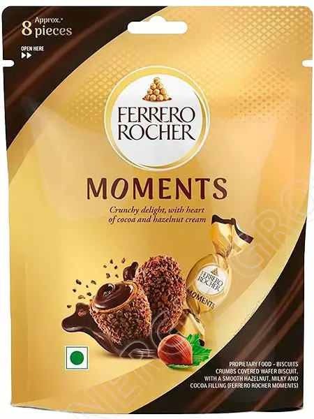 Ferrero Rocher Moiments Suklaa 46,4g - Konvehdit - 13811 - 1