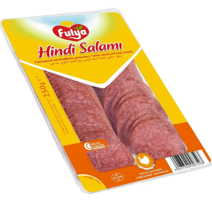 Fulya Dilimli Hindi Salam / Kalkkuna salami 250g - Kalkkuna leikkeleet ja makkarat - 8491 - 1