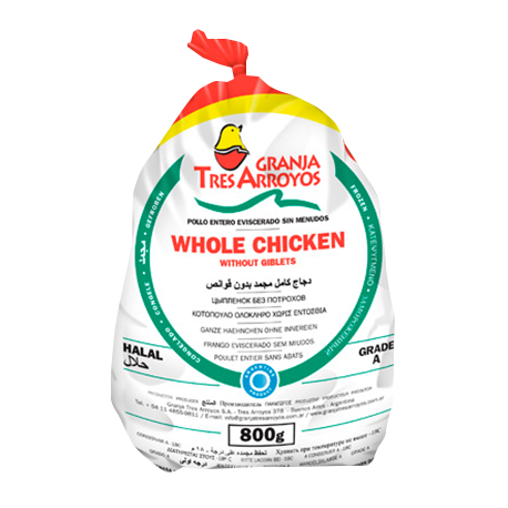 GTA Whole Chicken/ Kokonainen Broileri 1200g - Kana pakasteet - 18261 - 1