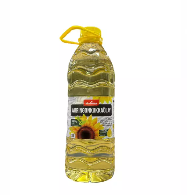 Halime Aycicek Yag / Auringonkukkaöljy 3L PET - Auringonkukkaöljyt - 3001 - 1