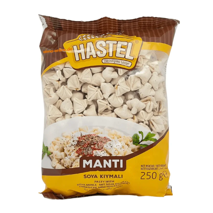 Hastel Manti Täytettynä Soijalla 250g - Valmistaikinat - 3151 - 1
