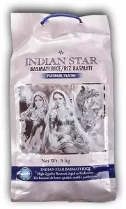 Indian Star Basmati Rice/ Basmatiriisi 5Kg - Basmatiriisit - 3211 - 1