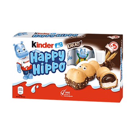 Kinder Happy Hippo Cacao 5-pack 103g - Suklaat - 3391 - 1