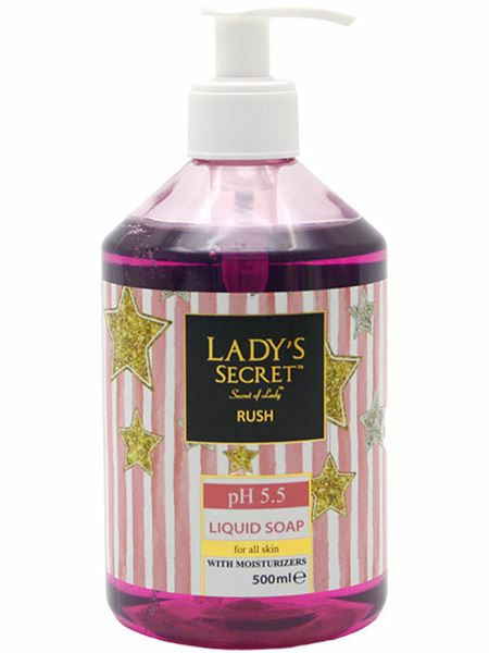 Lady's Secret Liquid Soap Rush/ Nestesaippua 500ml - Saippuat ja suihkugeelit - 21161 - 1