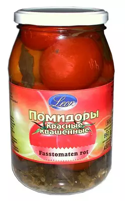 Leon Fasstomaten Rot / Tynnyritomaatit punaiset 900g - Tomaatti- ja paprikasäilykkeet - 3561 - 1