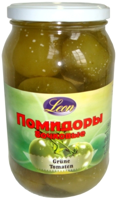 Leon Yesil Domates / Vihreä tomaatti 900g CAM - Tomaatti- ja paprikasäilykkeet - 3571 - 1