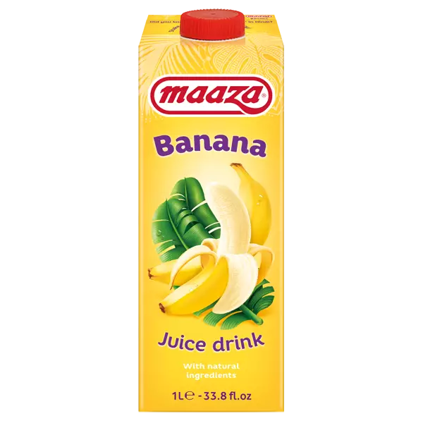 Maaza Banana Juice Drink / Banaanimehujuoma 1L - Mehut ja nektarit - 10111 - 1