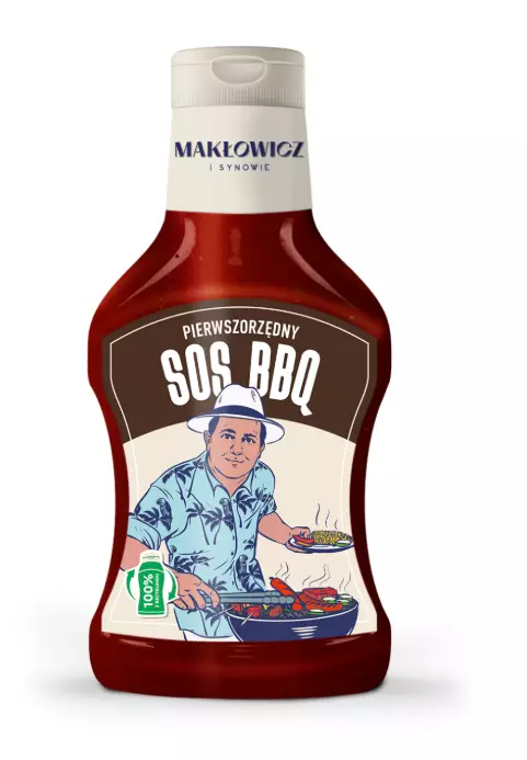Maklowiczi SOS BBQ Sauce/ BBQ-kastike 350g - Majoneesit - 16191 - 1