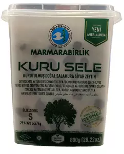 MB S Kuru Sele Siyah Zeytin Musta Oliivi 800g PET - Oliivisäilykkeet - 5991 - 1