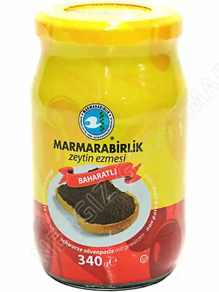MB Zeytin Ezmesi Baharatli / Mausteinen oliivipasta 340g CAM - Oliivisäilykkeet - 3761 - 1