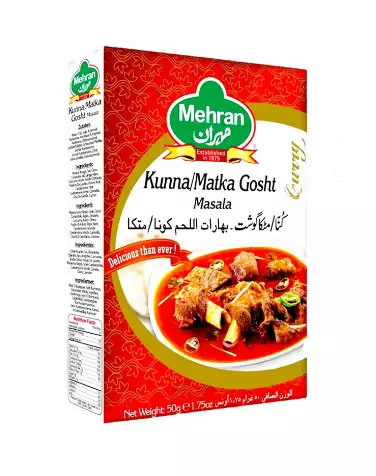 Mehran Kunna/Matka Gosht Masala Mausteseos 100g - Maustesekoitukset - 15021 - 1