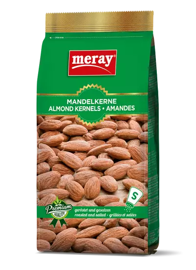 Meray Badem Ici Tuzlu&Kavrulmus / Manteli paahdettu&suolattu 300g - Pähkinät - 3801 - 1