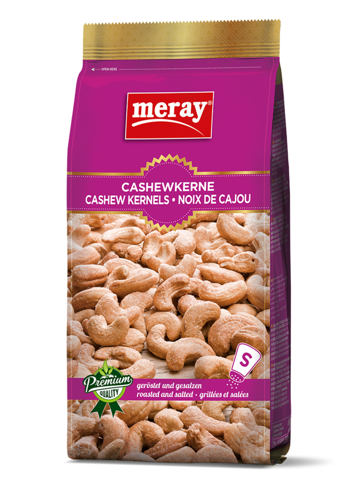 Meray Kaju Kavrulmus&Tuzlu / Paahdetut&suolatut cashewpähkinä 150g - Pähkinät - 7971 - 1