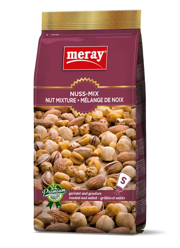 Meray Kokteyl Kavrulmus&Tuzlu / Pähkinäsekoitus paahdettu&suolattu 300g - Pähkinät - 3821 - 1